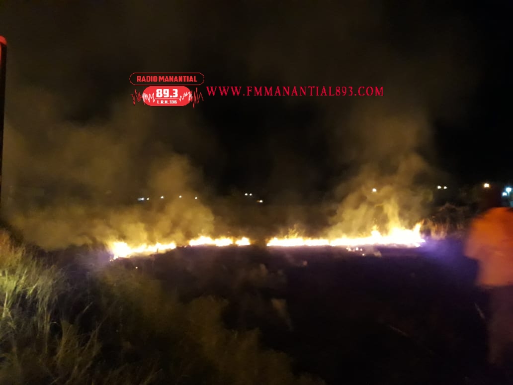 Villa &Aacute;ngela: EL TERCER INCENDIO PROVOCADO POR VECINOS EL D&Iacute;A DE HOY