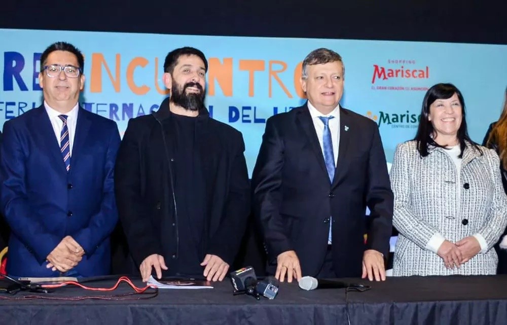 Peppo, Eli Cuesta y Gustavo Martínez se juntaron en Paraguay