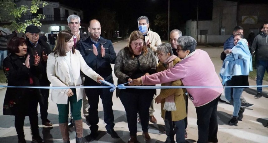 General San Mart&iacute;n: M&uacute;ltiples inauguraciones| &ldquo;Son obras que generan empleos y mejoran la calidad de vida&rdquo;
