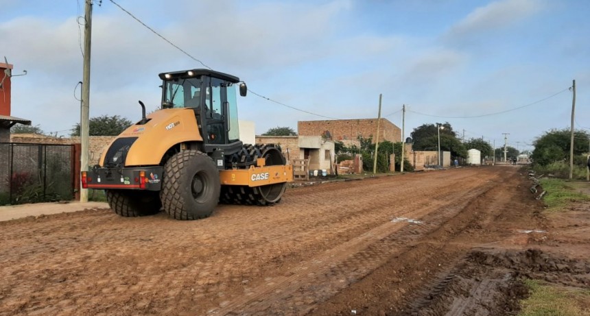 Villa &Aacute;ngela: EL MUNICIPIO AVANZA CON OBRAS DE  PAVIMENTO Y REPARACI&Oacute;N DE CALLES