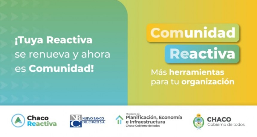 EL GOBIERNO COMIENZA ESTE LUNES LA INSCRIPCI&Oacute;N PARA LA L&Iacute;NEA DE FINANCIAMIENTO &ldquo;COMUNIDAD REACTIVA OSC&rdquo;