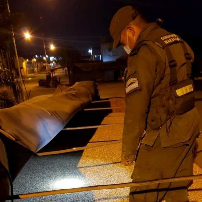 Concepci&oacute;n del Bermejo: gendarmes decomisan 60 toneladas de ma&iacute;z en dos procedimientos