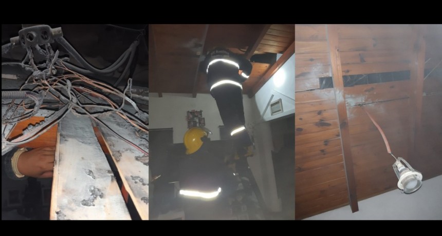 Villa &Aacute;ngela: PRINCIPIO DE INCENDIO EN UNA VIVIENDA DEL B&deg; INDEPENDENCIA