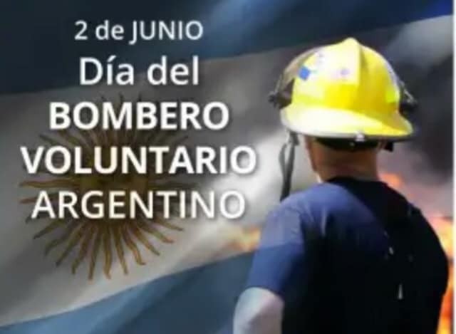 2 de junio: DÍA NACIONAL DEL BOMBERO VOLUNTARIO