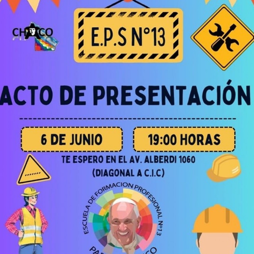 Villa &Aacute;ngela: ESTA TARDE SE INAUGURAR&Aacute; LA ESCUELA PROFESIONAL SECUNDARIA EPS N&deg;13
