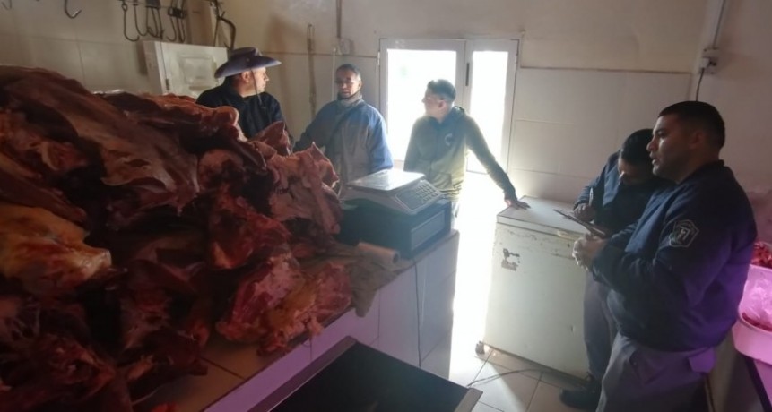 Samuh&uacute;: DECOMISAN M&Aacute;S DE 350 KILOS DE CARNE VACUNA QUE FUE ADQUIRIDA  MEDIANTE FAENA CLANDESTINA 