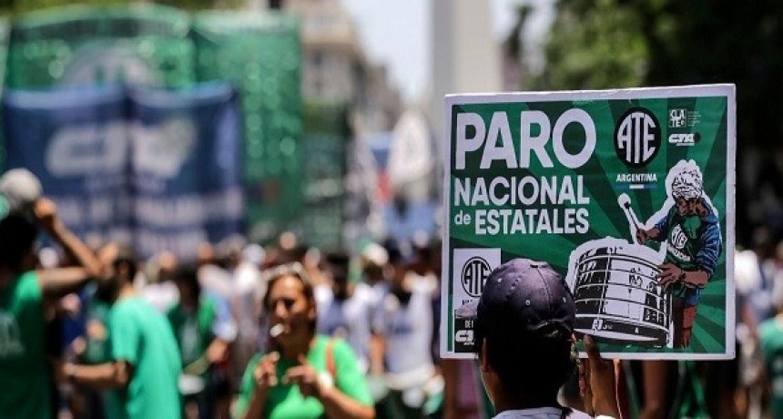 ATE ANUNCI&Oacute; UN PARO NACIONAL PARA EL JUEVES EN RECLAMO DEL &ldquo;CESE DE LA REPRESI&Oacute;N&rdquo; EN JUJUY