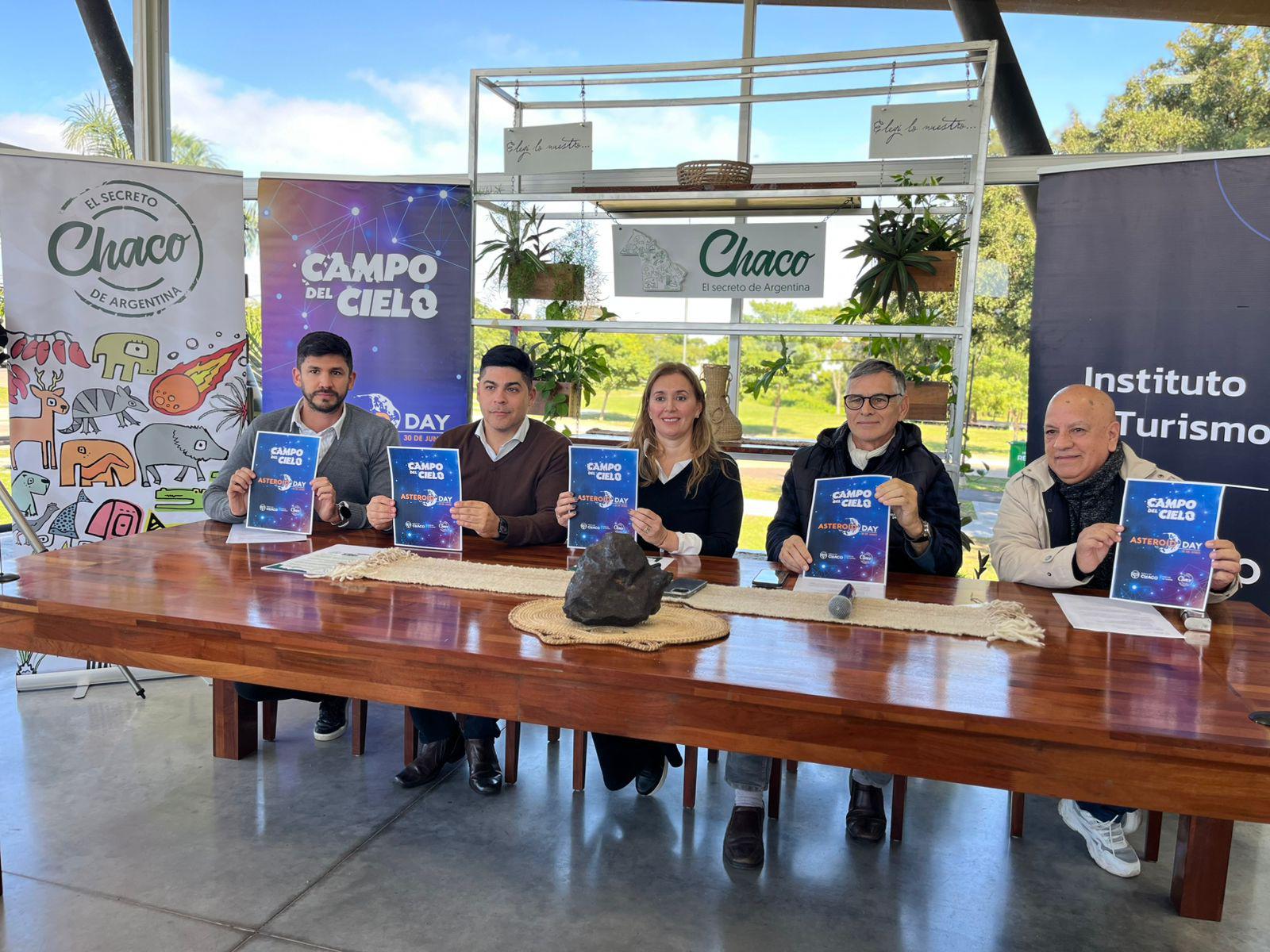EL GOBIERNO PROVINCIAL ANUNCIÓ EL “ASTEROID DAY 2025” QUE SE REALIZARÁ EN GANCEDO