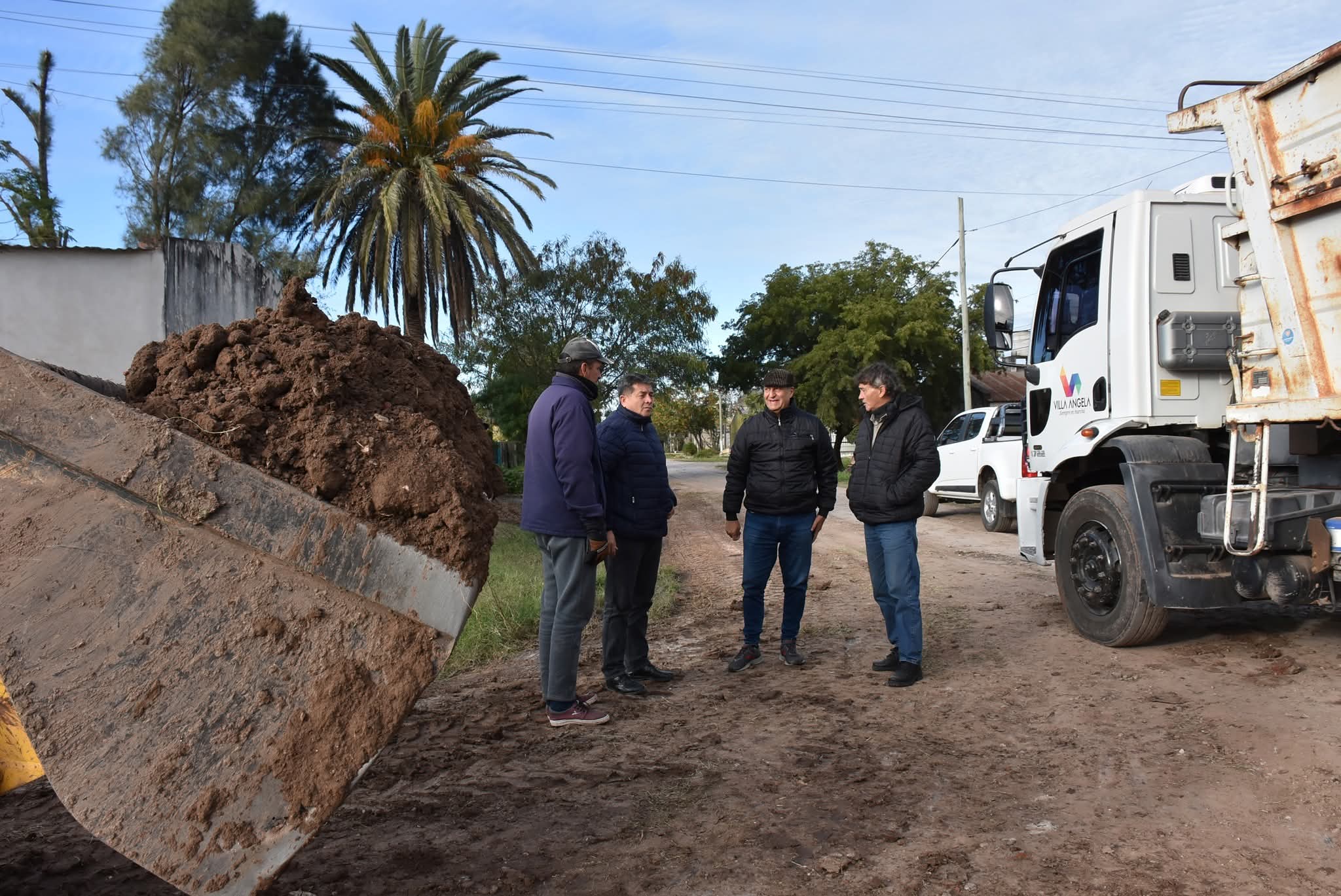 PAPP SUPERVISÓ EL INICIO DE PAVIMENTACIÓN EN CALLE MAIPÚ, EN EL MARCO DE LA CUARTA ETAPA DEL PLAN DE OBRAS MUNICIPAL