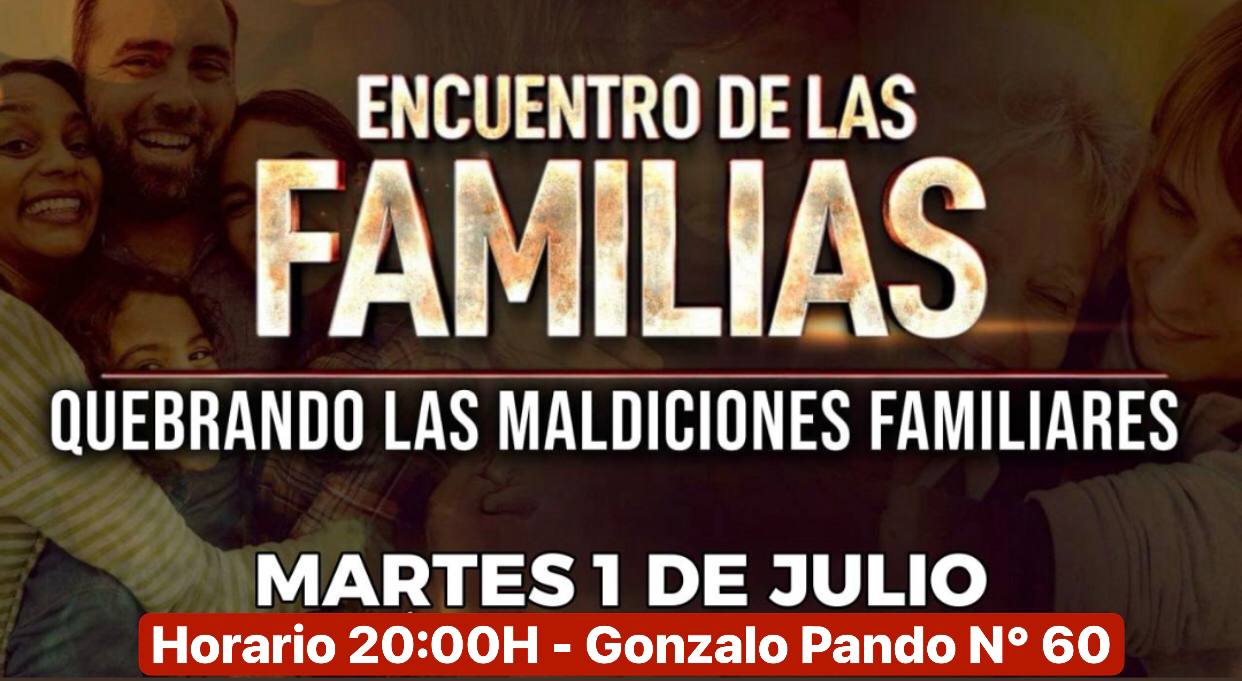 VILLA ÁNGELA: IGLESIA UNIVERSAL INVITA A ENCUENTRO DE LAS FAMILIAS 