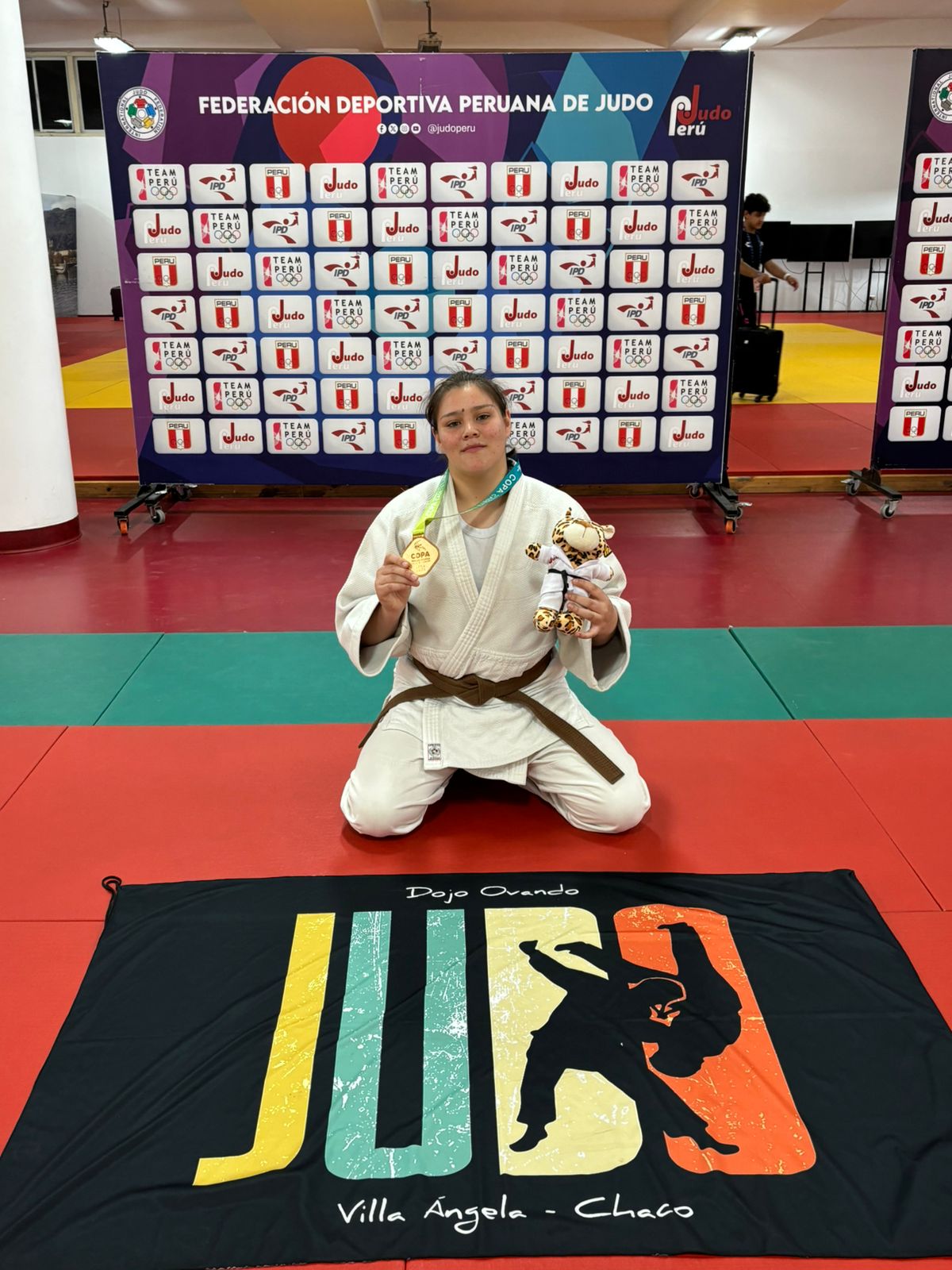 ADRIANA DELGADO BRILL&Oacute; EN EL PANAMERICANO: ORO PARA LA JUDOCA DEL DOJO OVANDO Y COPA PARA ARGENTINA