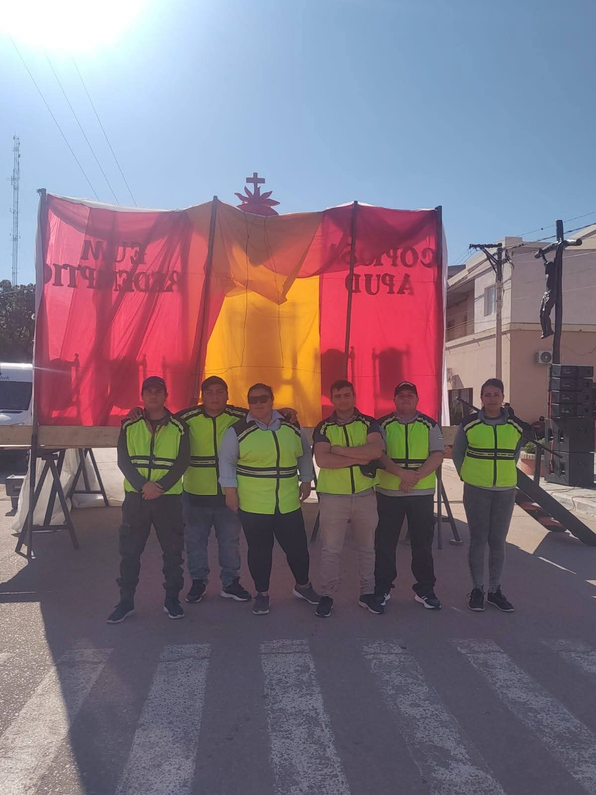 PERSONAL MUNICIPAL TRABAJA EN LA REGULACI&Oacute;N DEL TR&Aacute;NSITO EN LA FIESTA PATRONAL DEL "SAGRADO CORAZ&Oacute;N DE JES&Uacute;S"