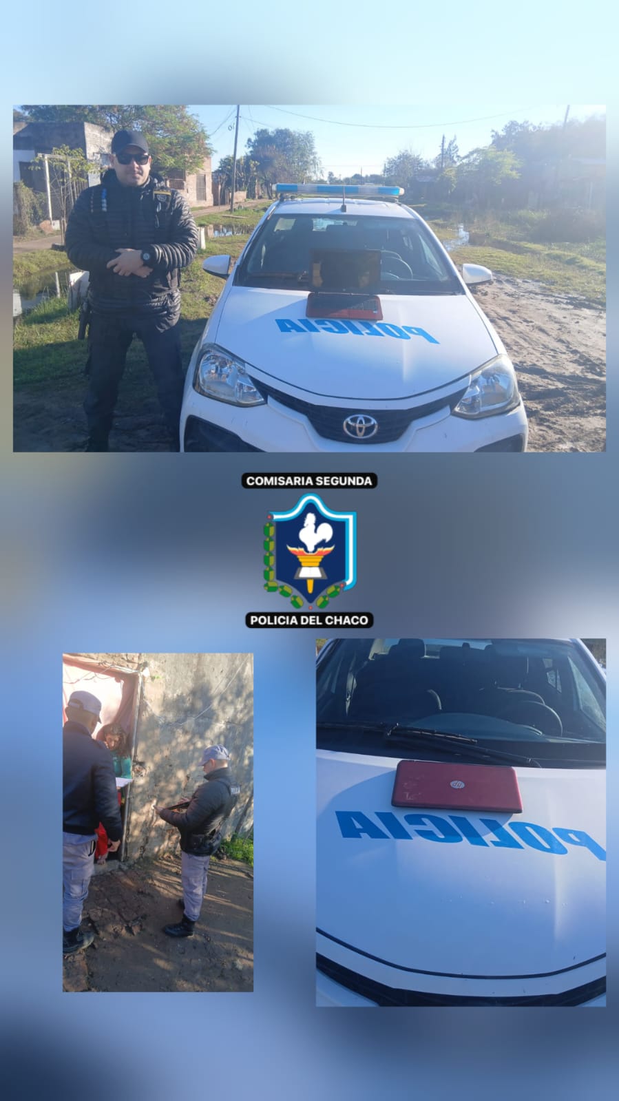 Villa &Aacute;ngela: RECUPERARON UNA NOTEBOOK SUSTRA&Iacute;DA Y ESCLARECIERON UN HURTO