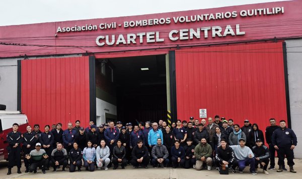 EN EL DÍA NACIONAL DEL BOMBERO VOLUNTARIO, DESTACAN EL COMPROMISO Y CRECIMIENTO DEL CUARTEL DE VILLA ÁNGELA