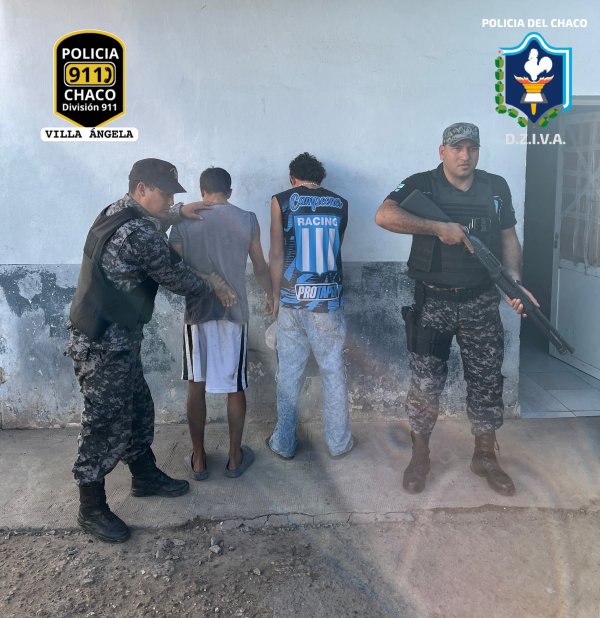 Villa &Aacute;ngela: DEMORARON A DOS PERSONAS Y SECUESTRARON ARMAS CASERAS TRAS UN DESORDEN CON DISPAROS 