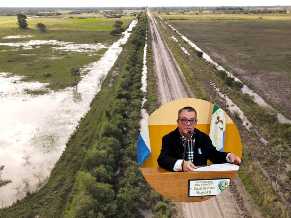 BUYATTI PIDI&Oacute; AL APA LA LIMPIEZA URGENTE DE LOS CANALES AL SUR DE VILLA &Aacute;NGELA PARA PREVENIR INUNDACIONES 