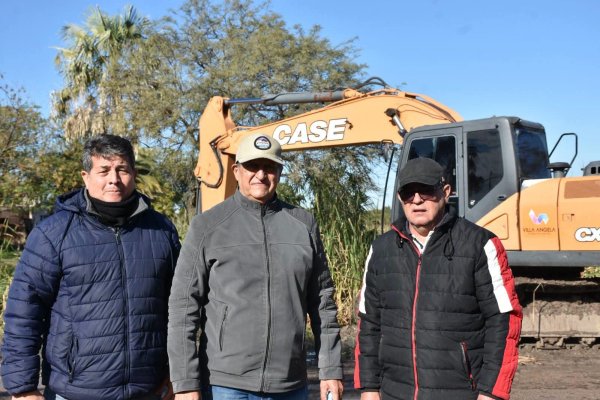 PAPP SUPERVIS&Oacute; LOS TRABAJOS DE LIMPIEZA DEL CANAL QUEBRACHO Y DESTAC&Oacute; LAS TAREAS DE MANTENIMIENTO EN LA CIUDAD