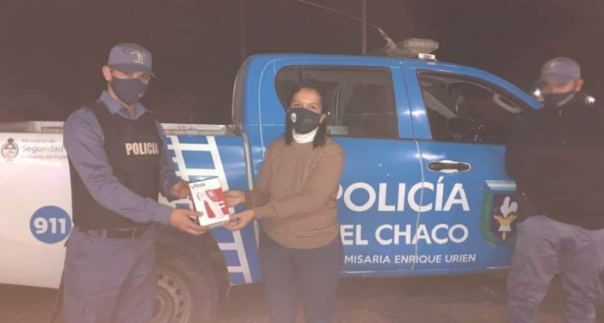 Enrique Urien: ENTREGA DE TERM&Oacute;METRO, DIGITAL, INFRARROJO, (PARA MEDIR FIEBRE A DISTANCIA). 