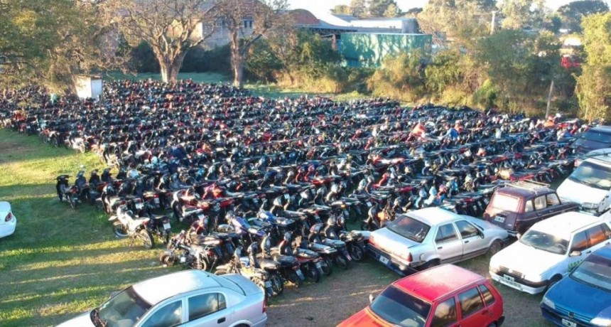 RESISTENCIA: Reutilizar&aacute;n 80 motoveh&iacute;culos y 15 autom&oacute;viles abandonados en el Corral&oacute;n Municipal