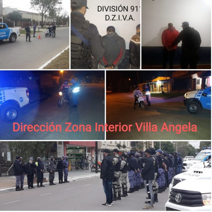Villa &Aacute;ngela: 118 PERSONAS IDENTIFICADAS, 12 MOTOS SECUESTRADAS, 4 DETENIDOS Y 30 ACTAS ES EL RESULTADO DE ESTE FIN DE SEMANA 