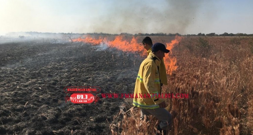 Villa &Aacute;ngela: UN NUEVO INCENDIO DE CAMPO CONSUMI&Oacute; 25 HECTAREAS DE TERRENO