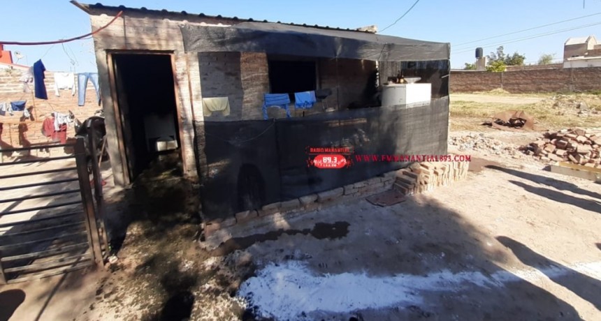 Villa &Aacute;ngela: UNA VIVIENDA SE INCENDIA MIENTRAS LA DUE&Ntilde;A NO ESTABA 