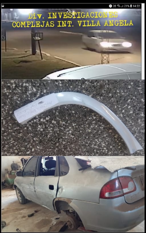 Villa &Aacute;ngela: DETIENEN A DUE&Ntilde;O DEL AUTO QUE SE DIO A LA FUGA Y DEJ&Oacute; EN ESTADO GRAVE AL CONDUCTOR DE UNA MOTO TRAS UN SINIESTRO VIAL