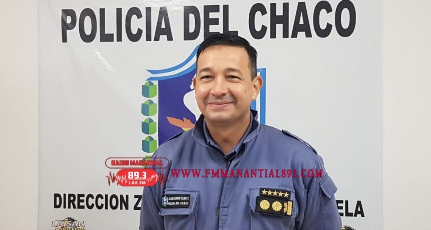 Villa &Aacute;ngela: EL COMISARIO MAYOR DUARTE SE DESPIDI&Oacute; DEL PERSONAL A SU CARGO ORGULLOSO POR EL TRABAJO REALIZADO