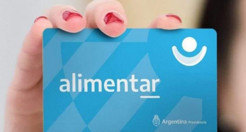 Acreditaron el monto mensual de las tarjetas Alimentar