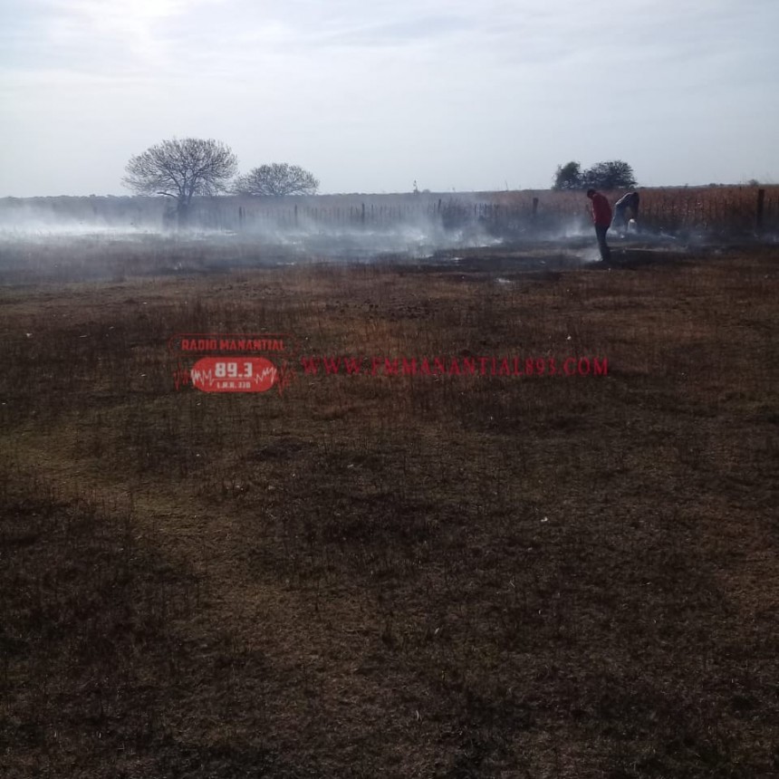 San Bernardo: UN INCENDIO CONSUMI&Oacute; 12 HECT&Aacute;REAS DE PASTIZALES EN UN CAMPO DEL LOTE 5