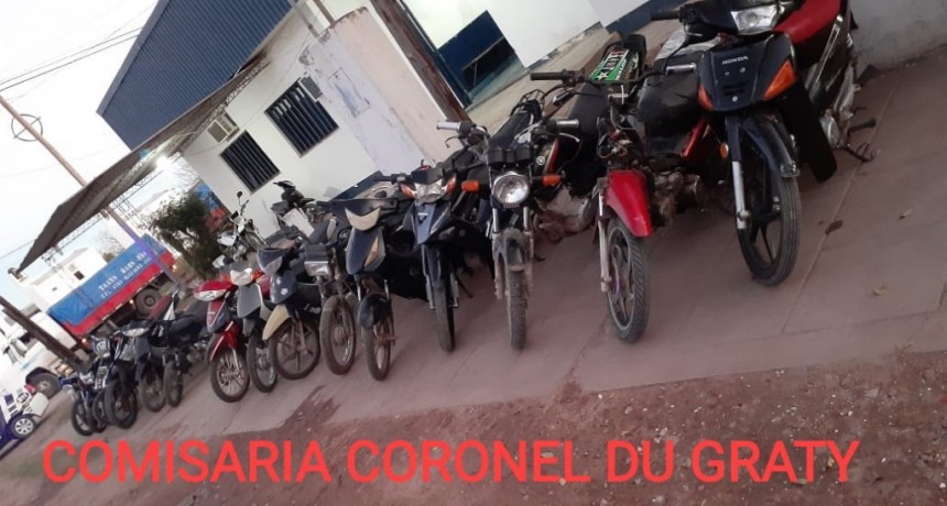 Coronel Du Graty: OPERATIVO DE PREVENCI&Oacute;N ARROJ&Oacute; 17 SECUESTRO DE MOTOVEH&Iacute;CULOS Y SUS CORRESPONDIENTES ACTAS DE INFRACCI&Oacute;N AL ART. 205 DEL C.P.
