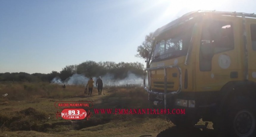 Villa &Aacute;ngela: UN INCENDIO CONSUMI&Oacute; 2500 mts.2 DE TERRENO 