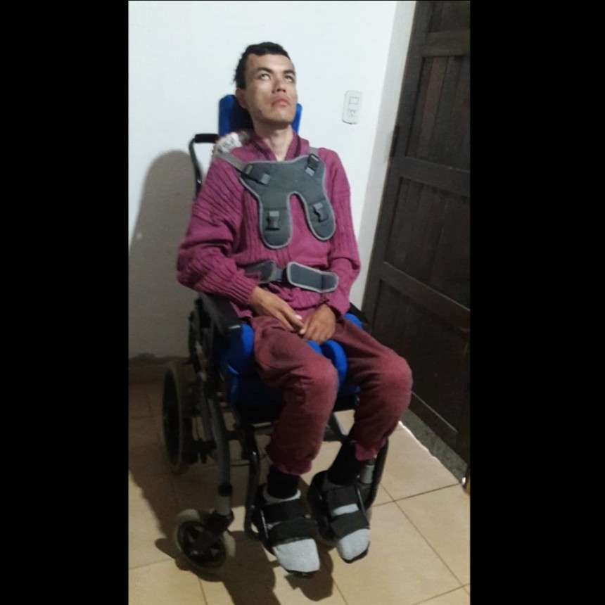 Villa &Aacute;ngela: RAM&Oacute;N SUFRE DE EPILEPSIA, RETRASO Y ESQUIZOFRENIA, Y NECESITA DE LA SOLIDARIDAD DE TODOS