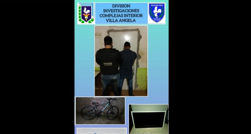 Villa &Aacute;ngela: LOGRAN LA DETENCI&Oacute;N DE "PARSERO" M. BUSCADO POR EL ESCLARECIMIENTO DE 4 CAUSAS POR HURTO Y ROBO