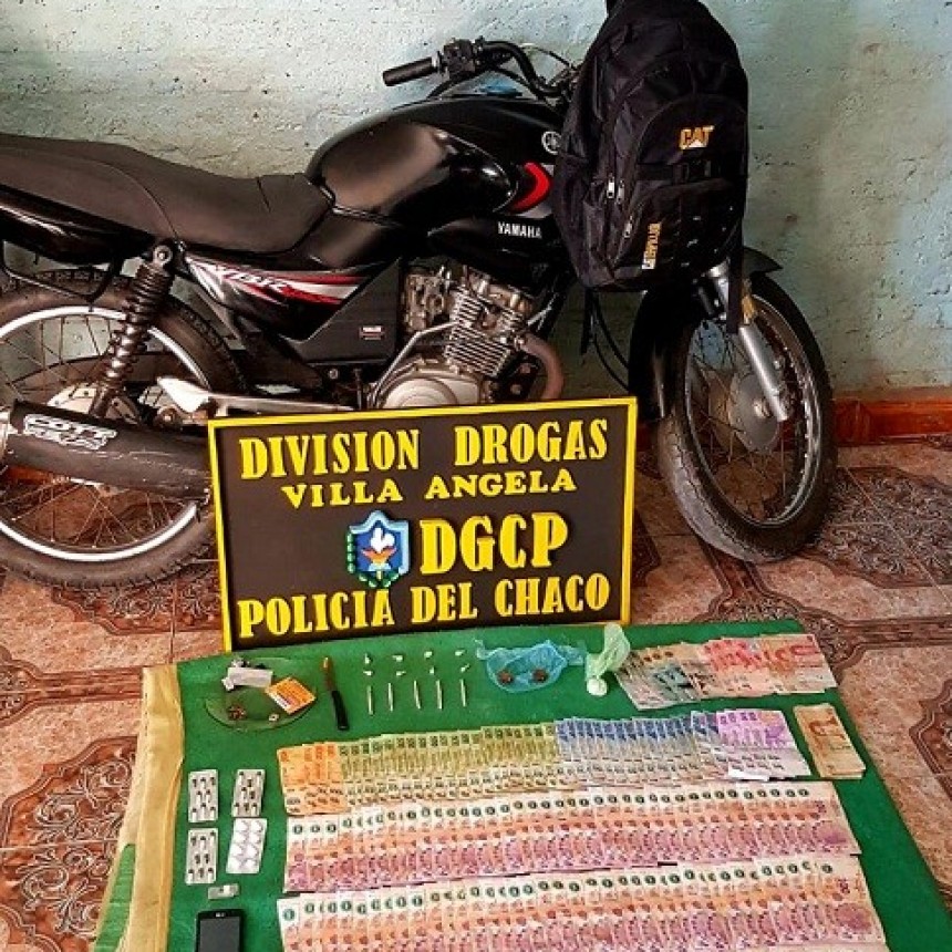 Villa &Aacute;ngela: Cierran un Kiosco Delivery de Estupefacientes en el Barrio Escalada de la ciudad
