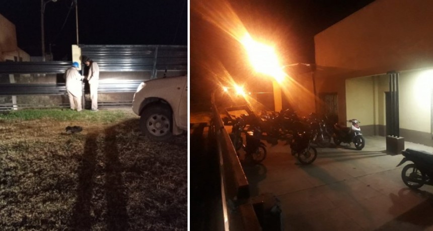 Villa Berthet: DESBARATAN UNA REUNI&Oacute;N CLANDESTINA Y RETIRAN EL MEDIDOR DEL DOMICILIO