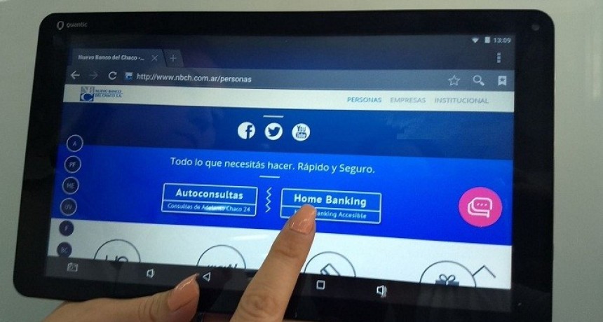 El Banco del Chaco suspendi&oacute; la compra de moneda extranjera por home banking