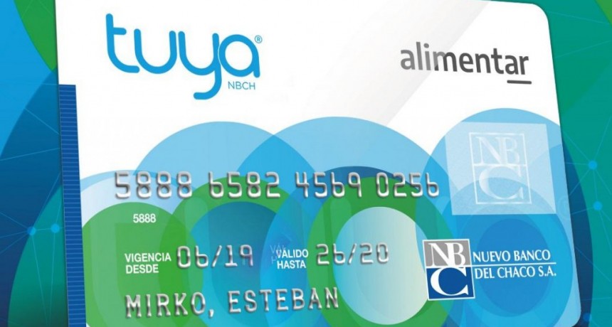 Se acredita hoy la Tarjeta Alimentar para quienes tengan el pl&aacute;stico