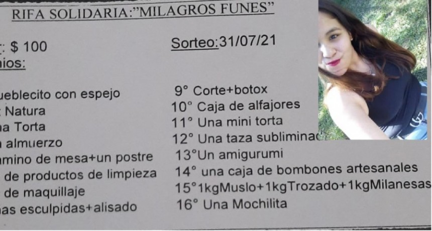 Villa &Aacute;ngela: VENTA DE UNA RIFA PARA RECAUDAR FONDOS PARA DOS OPERACIONES DE C&Oacute;RNEAS QUE NECESITA MILAGROS DE URGENCIA