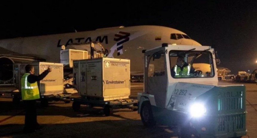 Arribaron al pa&iacute;s m&aacute;s de 2 millones de vacunas contra el Covid-19