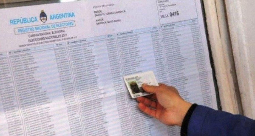 Las autoridades de mesa ser&aacute;n vacunadas contra el coronavirus para las elecciones