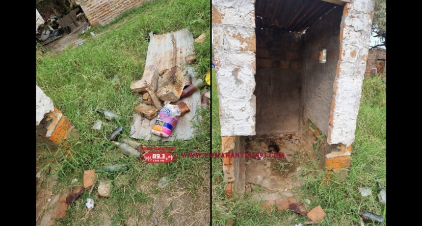 Villa &Aacute;ngela: EL BEB&Eacute; ENCONTRADO EN EL B&deg; ESCALADA FUE ABANDONADO | TIENE APROXIMADAMENTE 24 HS DE NACIDO | A&Uacute;N TIENE EL CORDON UMBILICAL