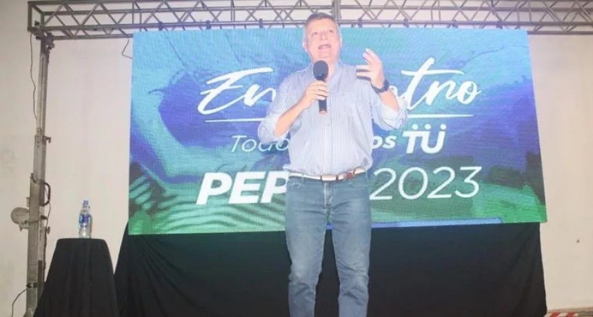 Peppo ratific&oacute; que ser&aacute; candidato a gobernador del Chaco en 2023