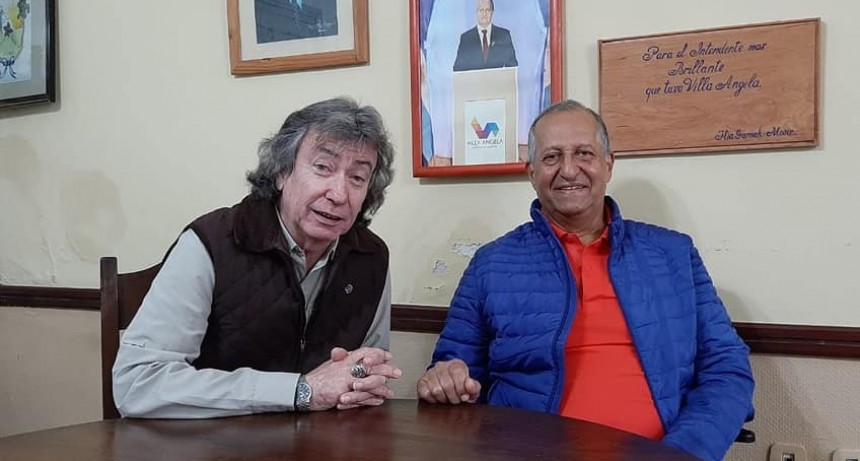 Villa &Aacute;ngela: EL INTENDENTE ADALBERTO PAPP SE REUNI&Oacute; CON EL PRESIDENTE DEL CONCEJO, HUGO GACZEK PARA DELINEAR PROYECTOS 