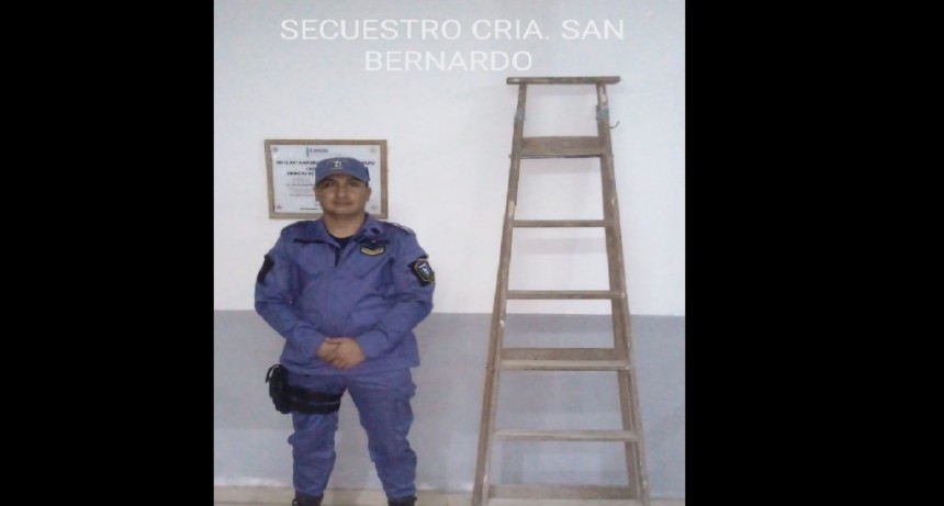 San Bernardo: SUSTRAJERON UNA ESCALERA DE UNA OBRA EN CONSTRUCCI&Oacute;N
