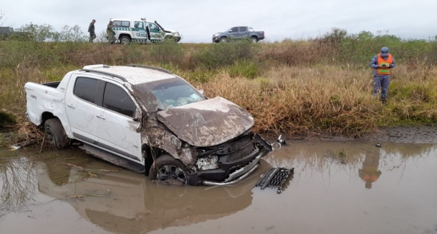 San Bernardo: DESPIST&Oacute; CON SU CAMIONETA EN PLENA RUTA Y ACUS&Oacute; QUE UN CAMI&Oacute;N LO CHOC&Oacute;