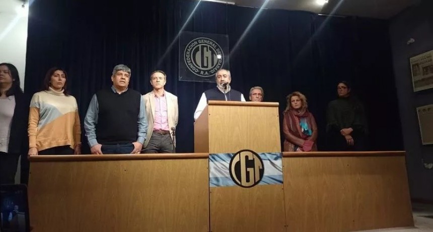 La CGT defendi&oacute; al Gobierno y apunt&oacute; contra la oposici&oacute;n