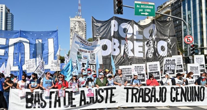 Movimientos sociales marchar&aacute;n el jueves contra la pobreza