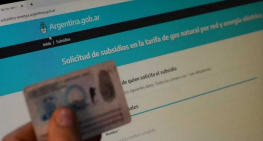Subsidios a la energ&iacute;a: hasta el 31 de julio, podr&aacute;n inscribirse todas las terminaciones de DNI