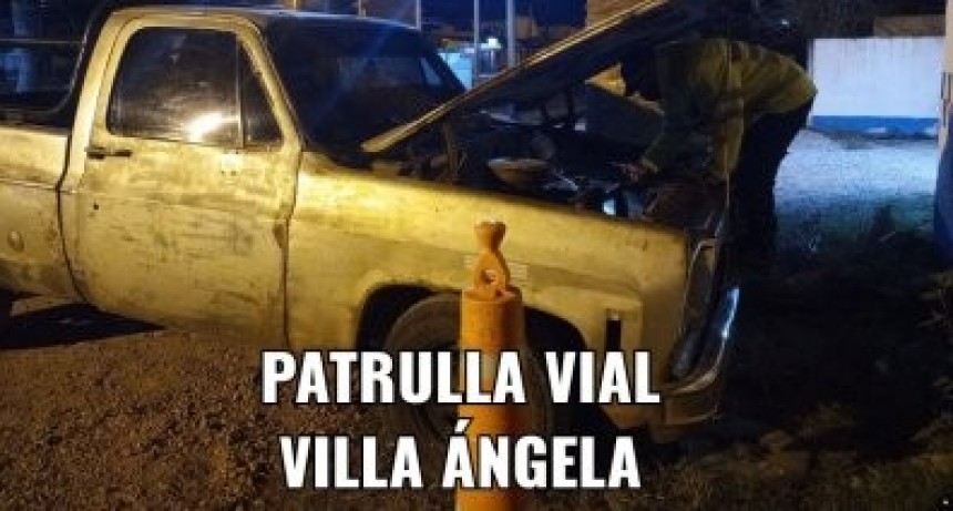 CAMINERA RECUPER&Oacute; DOS MOTOCICLETAS Y SECUESTR&Oacute; UNA CAMIONETA ADULTERADA